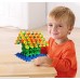 GoldFlower Brain Flakes 300 Piece Creative Educational Plastic Building Blocks Set Engineering Toy for Children Motor Skills B01KHC134M